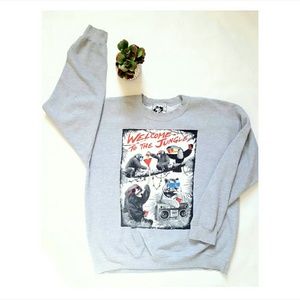Riot Society Sweatshirt L Welcome to the Jungle